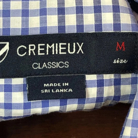 Cremieux classic button down shirt men's medium preppy business professional - Picture 5 of 7
